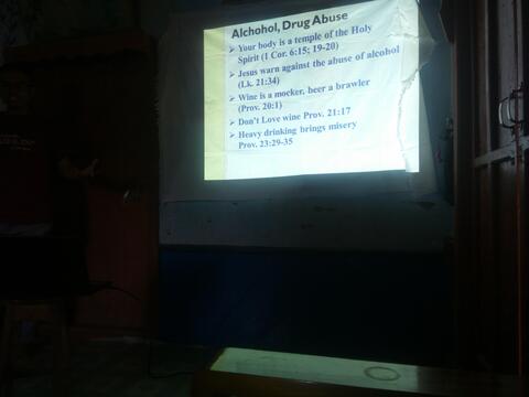 Slide show used by Preacher Mr. Kamminthang, Seraphim Vision Ministry